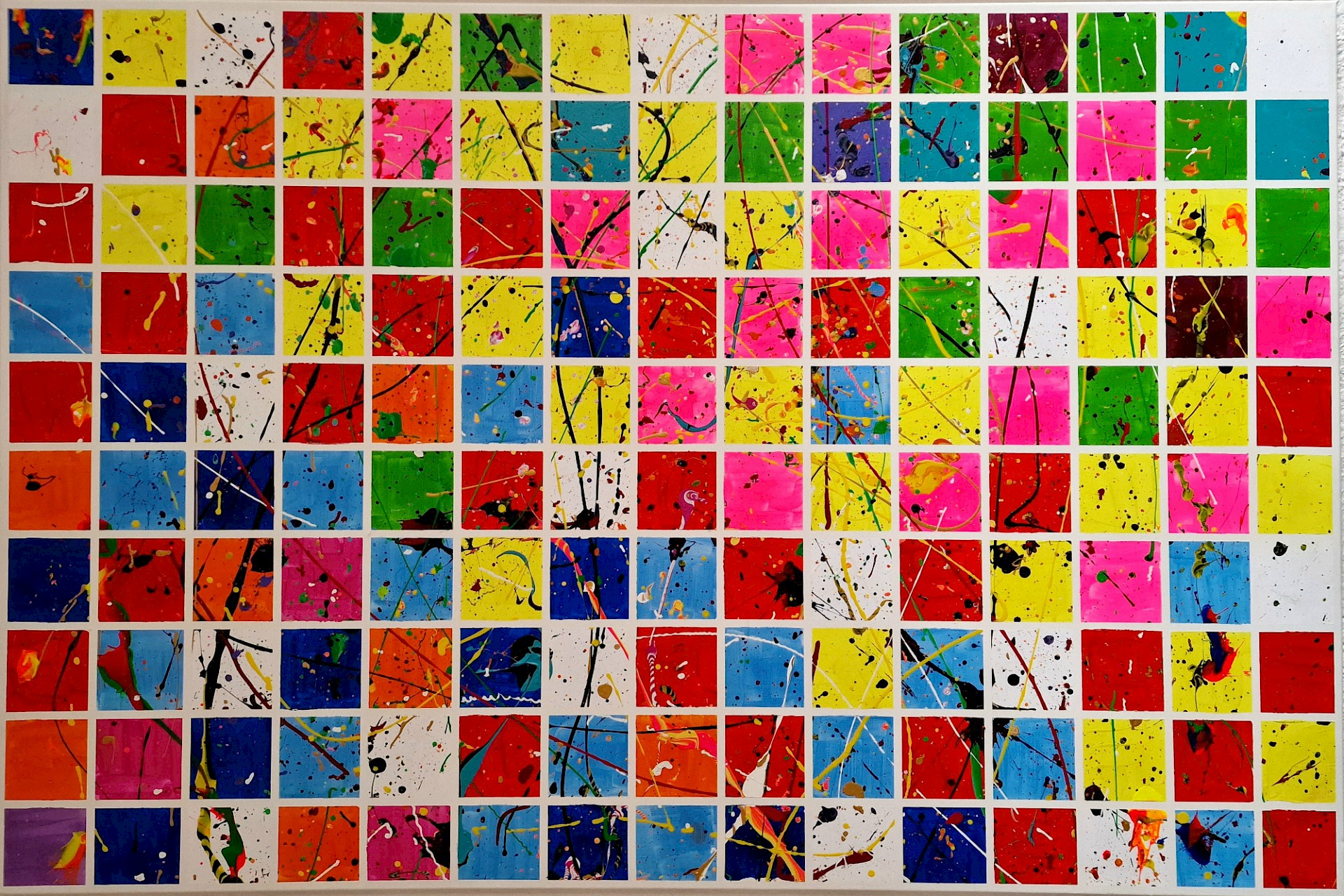 Farbverlauf Triptychon