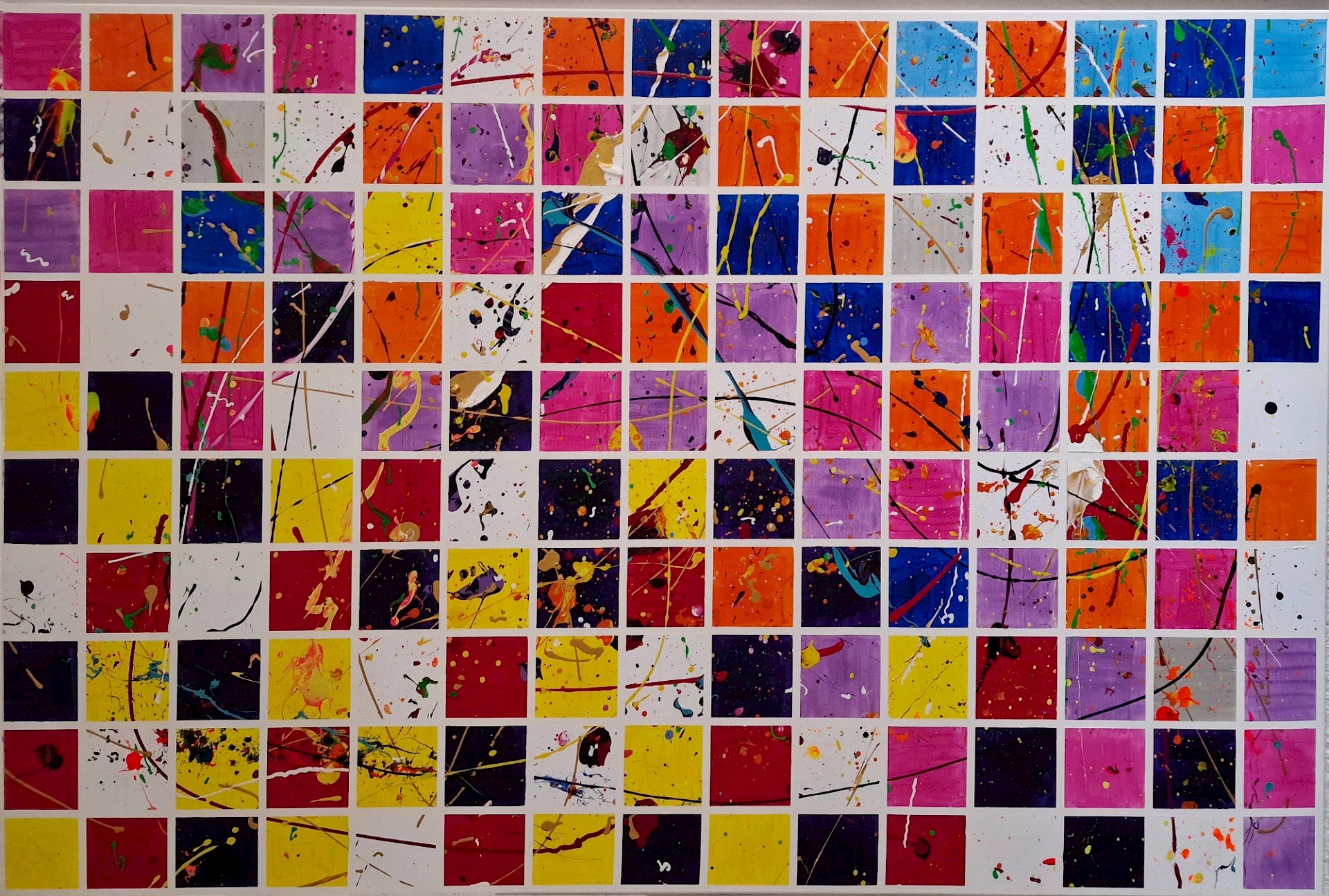 Farbverlauf Triptychon